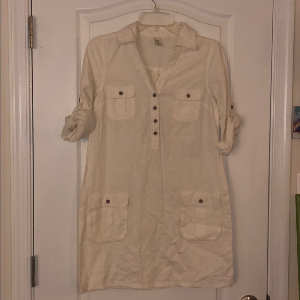 Old Navy Linen Tunic Dress